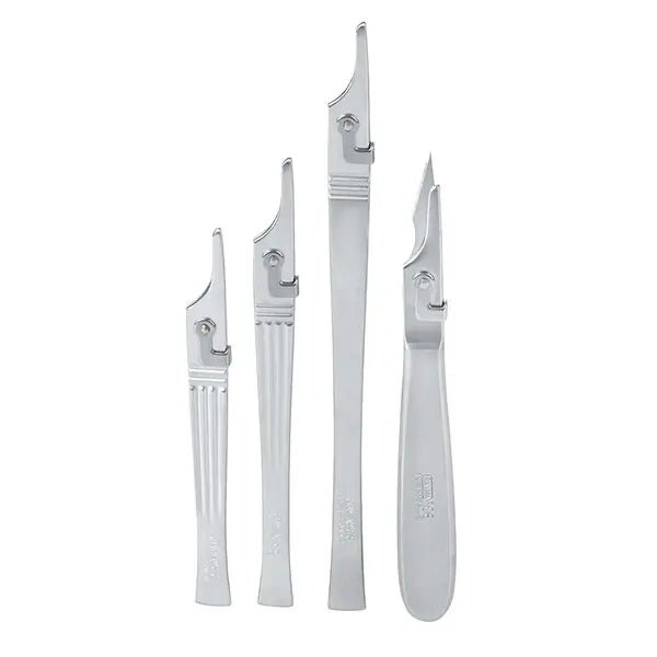 Scalpel handles - Glattem Hohlheft - Bayha